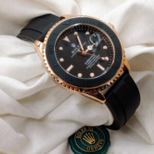 Most Selling Yacht Master Men's Watch - Free Black